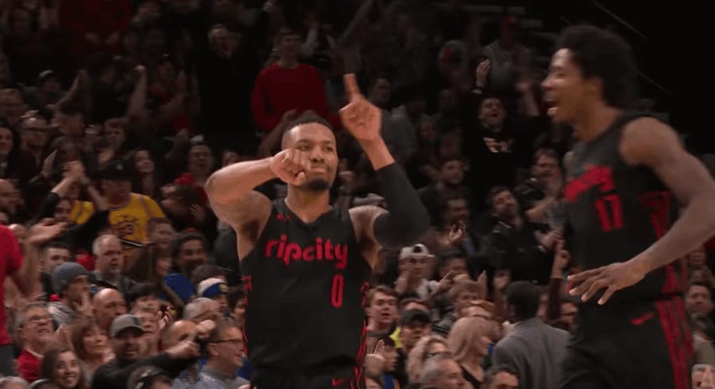 Damian Lillard Warriors