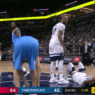 Derrick Rose Timberwolves spraind ankle