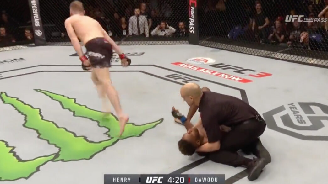 Hakeem Dawodu Danny Henry UFC London