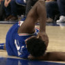 Joel Embiid se blesse face aux Knicks, envoie une photo de l’hôpital