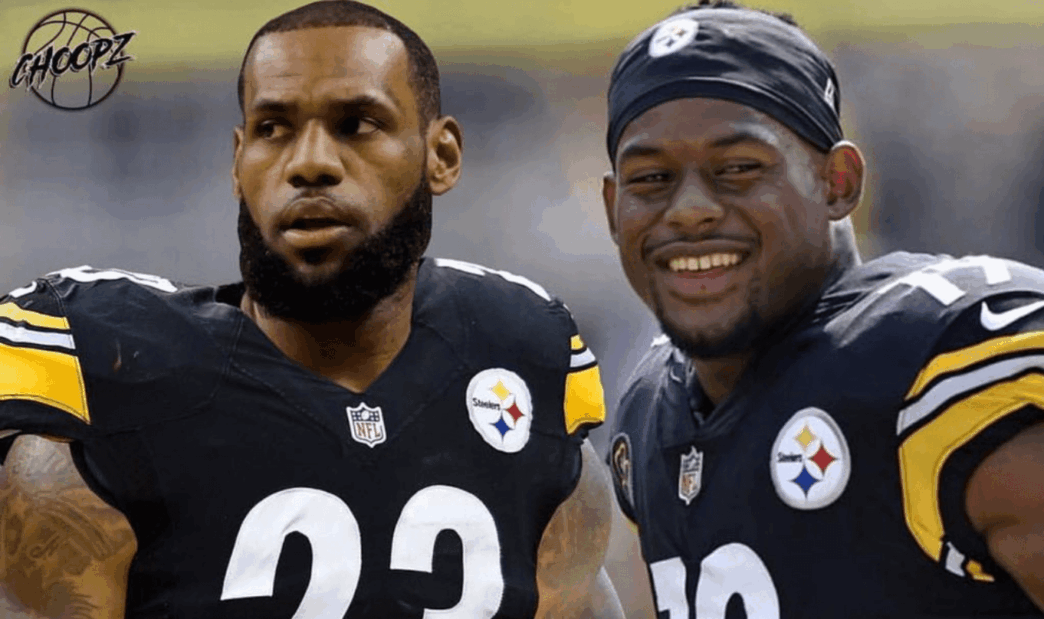 JuJu Smith-Schuster LeBron Steelers