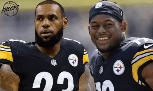 JuJu Smith-Schuster LeBron Steelers