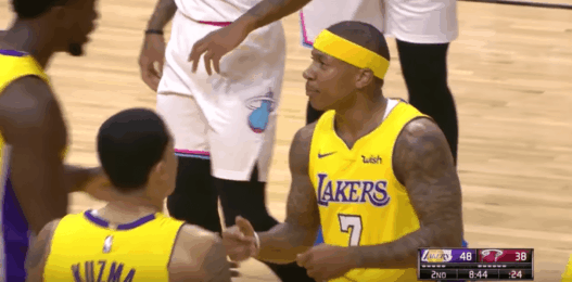 Lakers Isaiah Thomas Heat