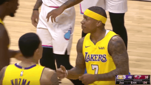Lakers Isaiah Thomas Heat