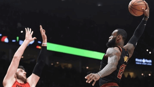 LeBron James Jusuf Nurkic