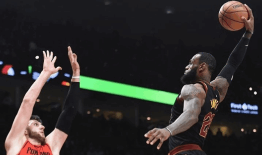 LeBron James Jusuf Nurkic