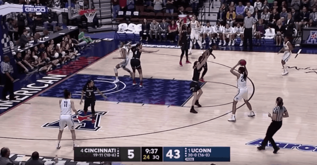 Les filles de UConn AAC