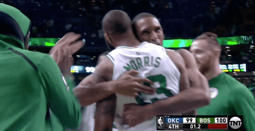 Marcus Morris game-winner OKC