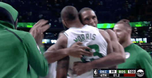 Marcus Morris game-winner OKC
