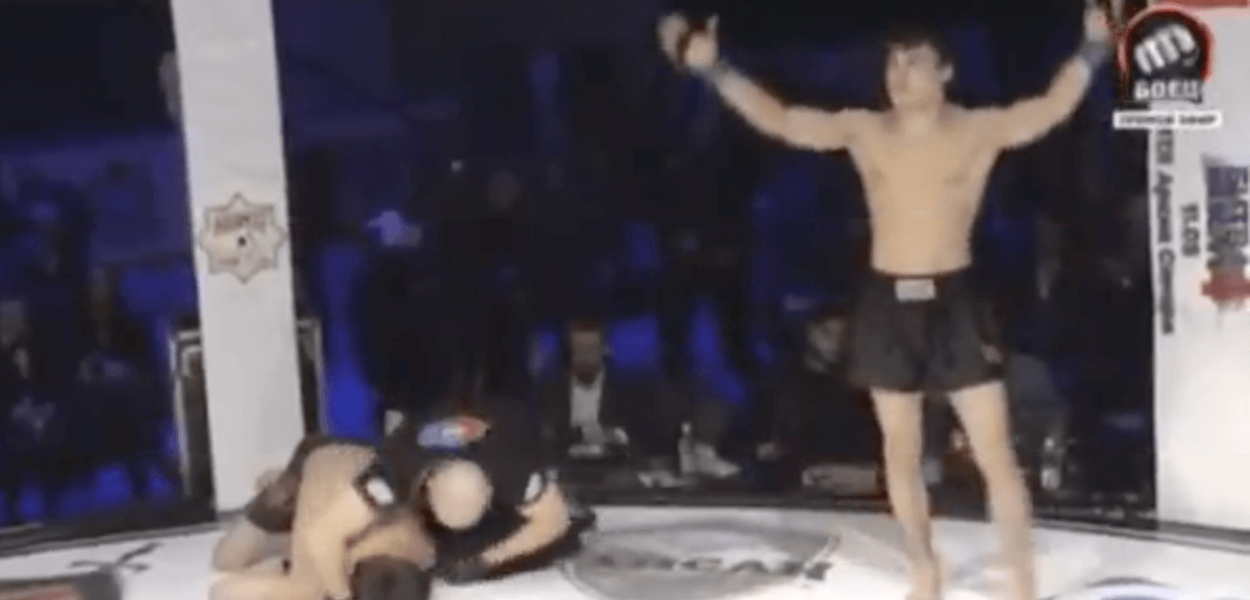 Mark Volkov claque le faceplant KO après 7 secondes