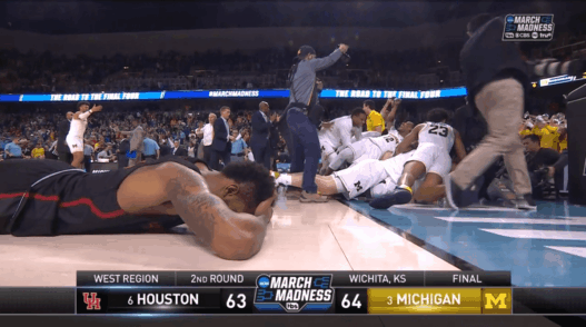 La victoire au buzzer de Michigan représente toute la March Madness