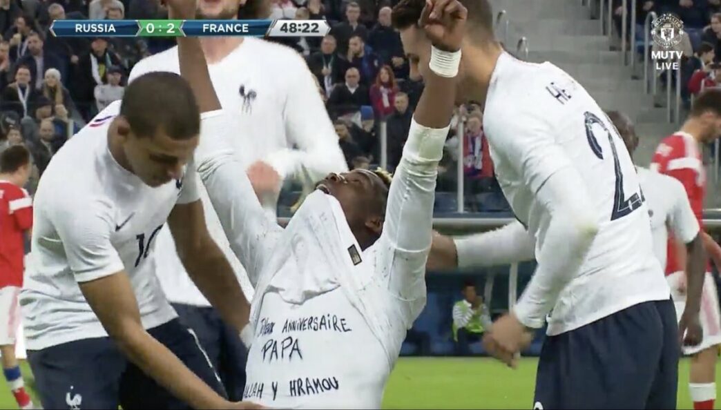 Paul Pogba Russie