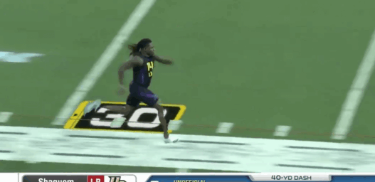 Shaquem Griffin 40 yard dash 2003 LB