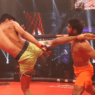 Sumeet Khade head kick KO