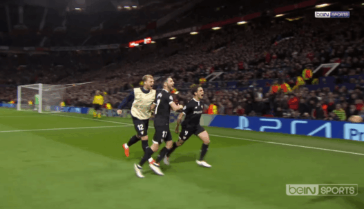 Wissam Ben Yedder Manchester United Old Trafford