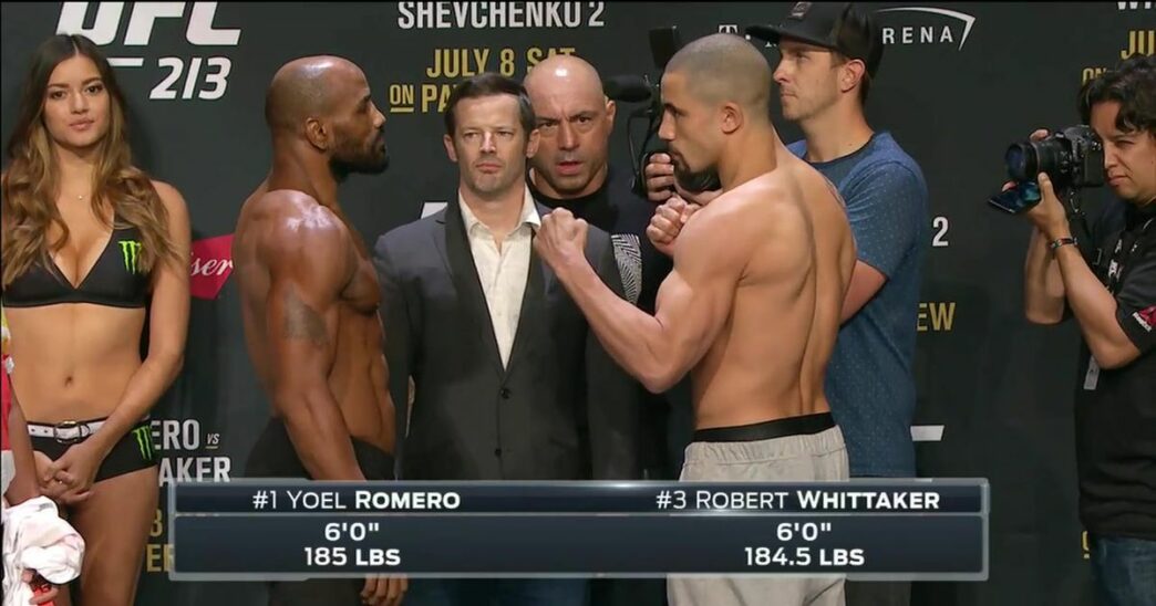 Yoel Romero Robert Whittaker