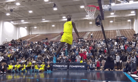 Zion Williamson concours de dunks McDonald All-American