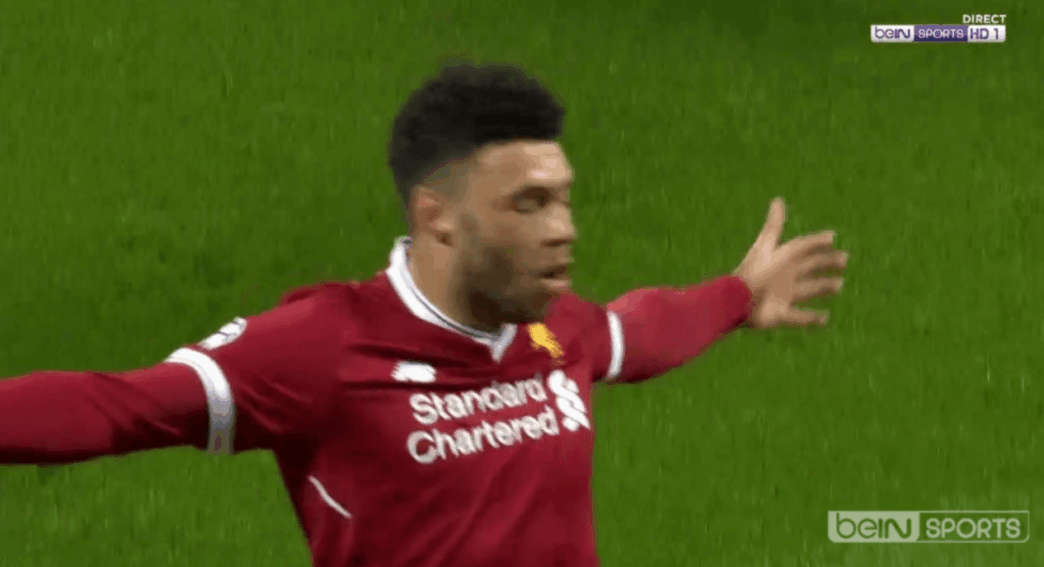 L'énorme mine d'Alex Oxlade-Chamberlain contre City
