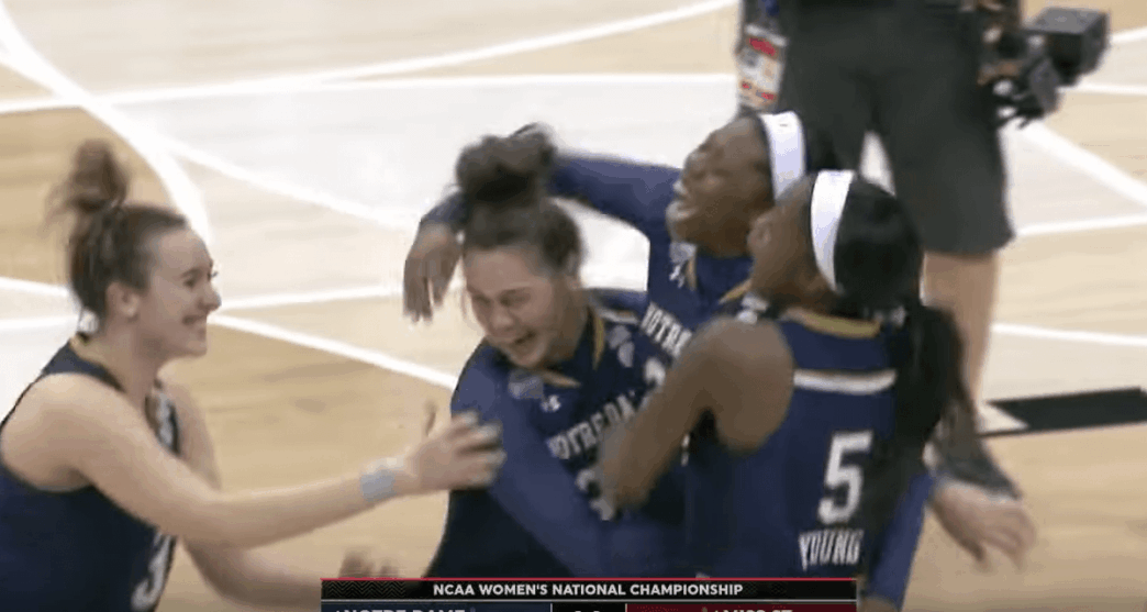 Arike Ogunbowale NCAA Notre Dame buzzer