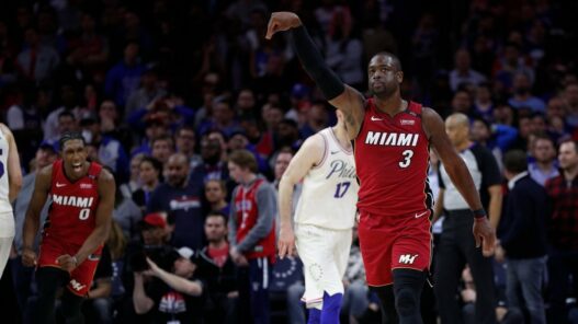 Dwyane Wade Heat Sixers