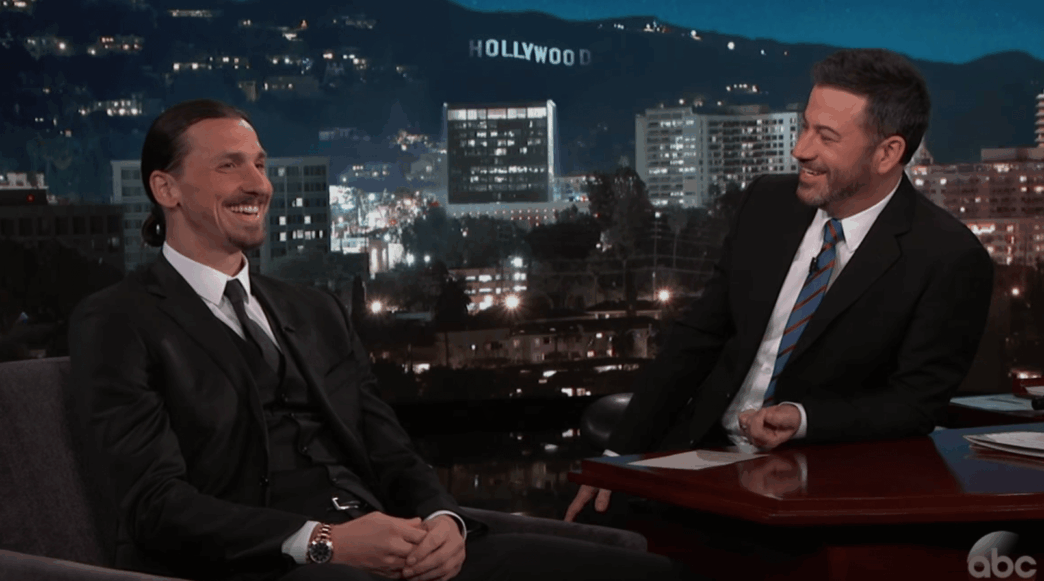 Jimmy Kimmel Zlatan Ibrahimovic