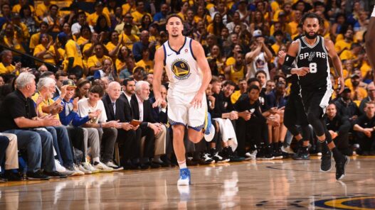 Klay Thompson Warriors Spurs