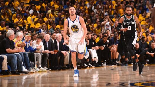 Klay Thompson Warriors Spurs