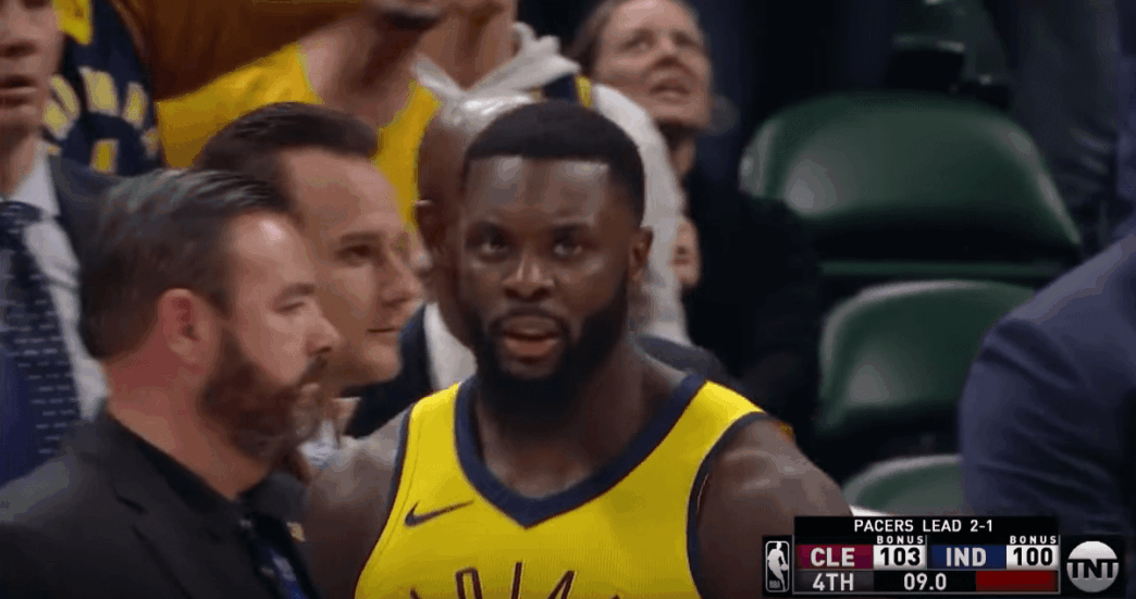 Après l'incident Lance Stephenson, Jeff Green vient à la rescousse