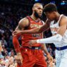 LeBron James Frank Ntilikina