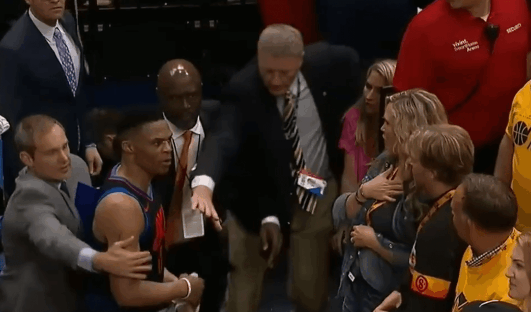 Russell Westbrook a bien calmé les fans du Utah Jazz