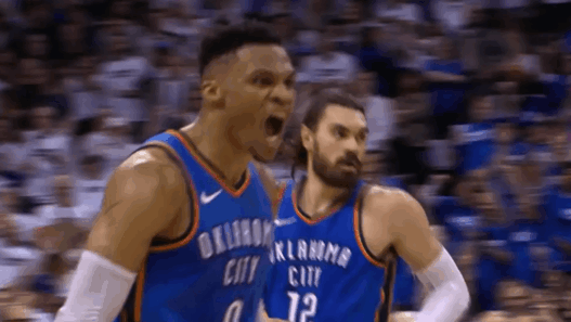 Westbrook héroïque et énorme comeback du Thunder pour rester en vie !