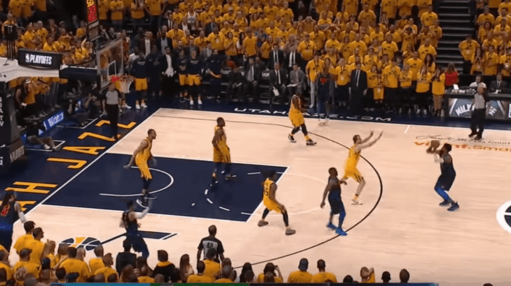 La fin de match complètement flinguée du Thunder