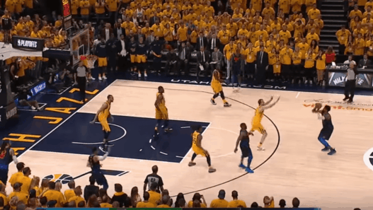 La fin de match complètement flinguée du Thunder