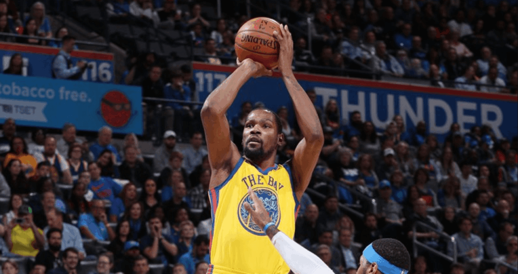 Warriors OKC Kevin Durant