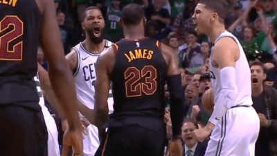 Celtics Cavaliers Jayson Tatum LeBron James