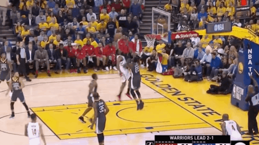 Houston Rockets Warriors Harden Green