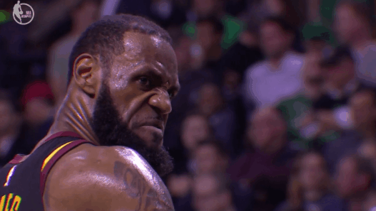 LeBron James Cavs Boston Celtics Game 7