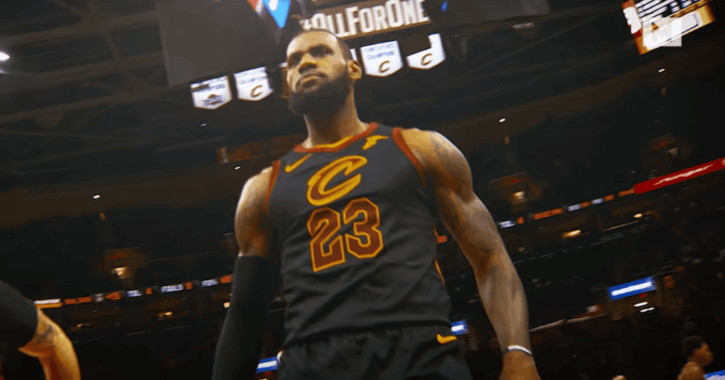 Le trailer de LeBron James en mode Thanos face aux Raptors
