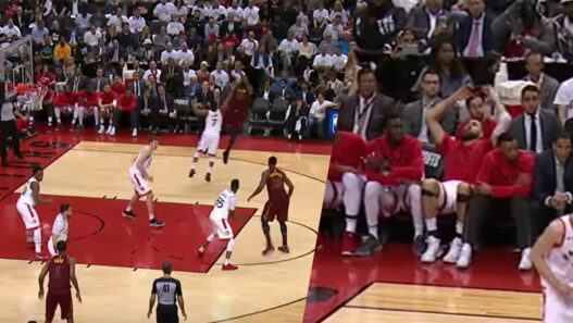 La leçon de LeBron James en fadeaway lors du 4e quart