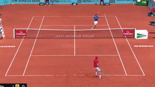 Le point dingue de Benoit Paire face à Lucas Pouille