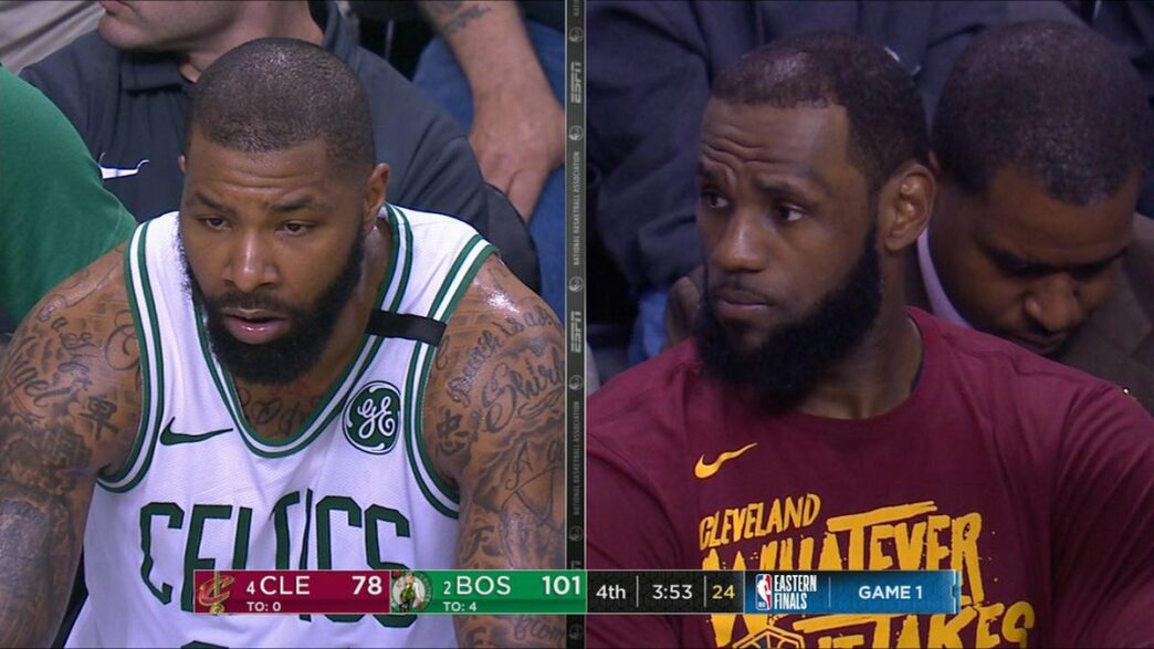 Marcus Morris LeBron James