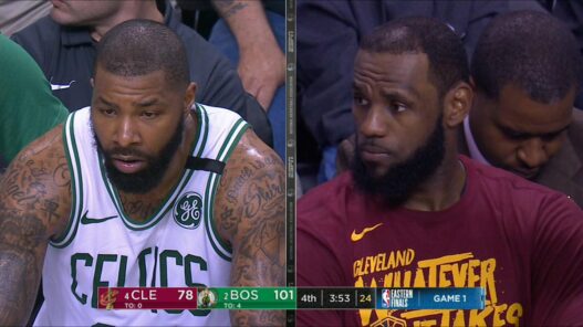 Marcus Morris LeBron James