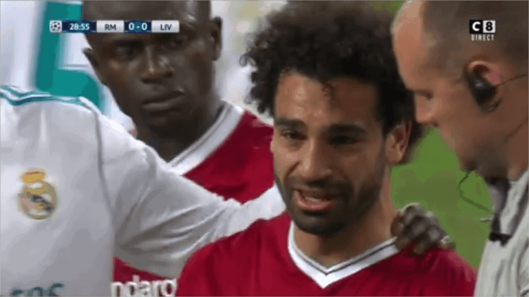 Mo Salah Carvajal Real Madrid Liverpool