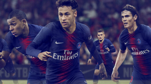 Le nouveau maillot du PSG pour la saison 2018/2019