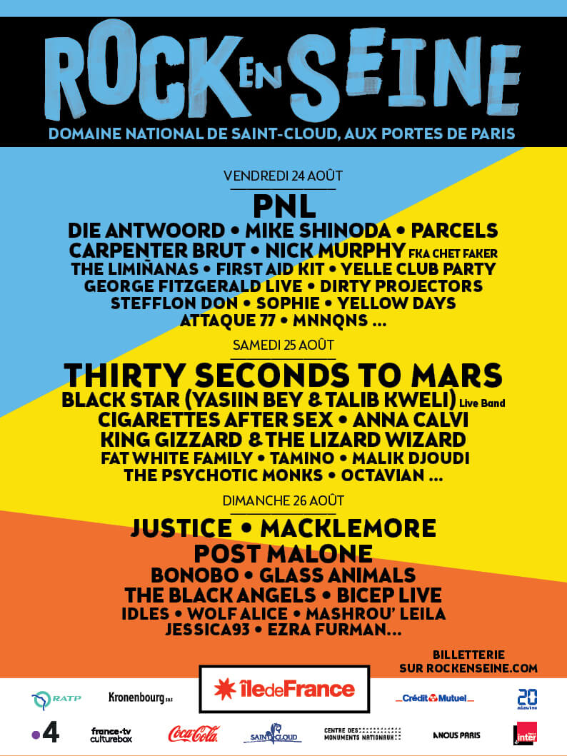 Le très gros programme de Rock en Seine 2018