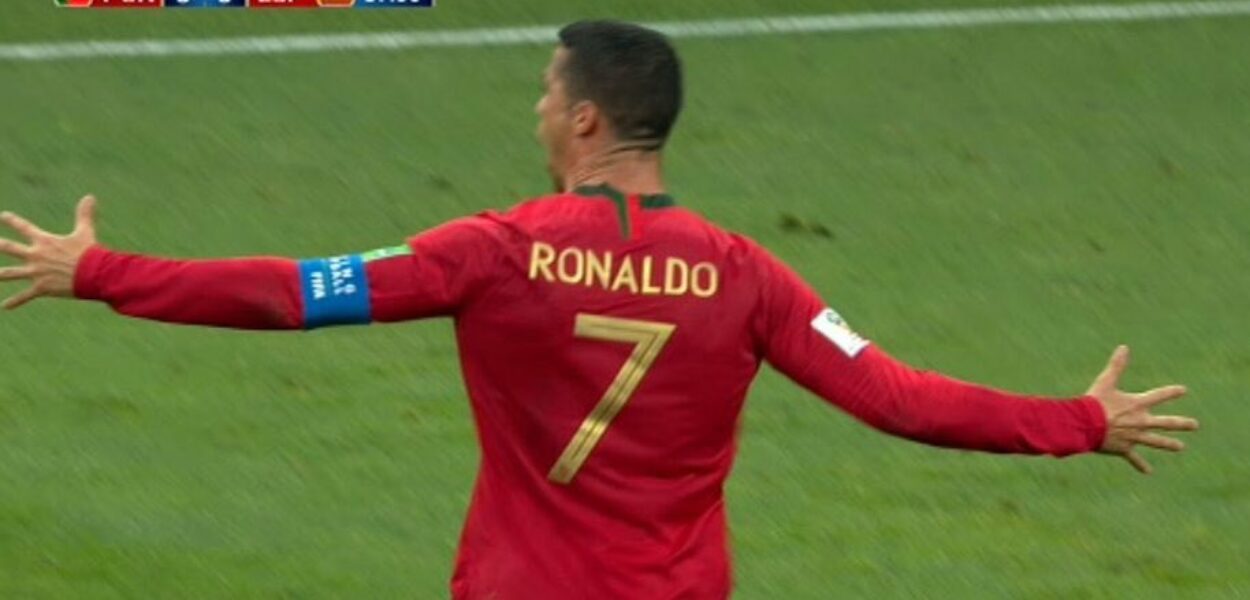 Cristiano Ronaldo trois Espagne