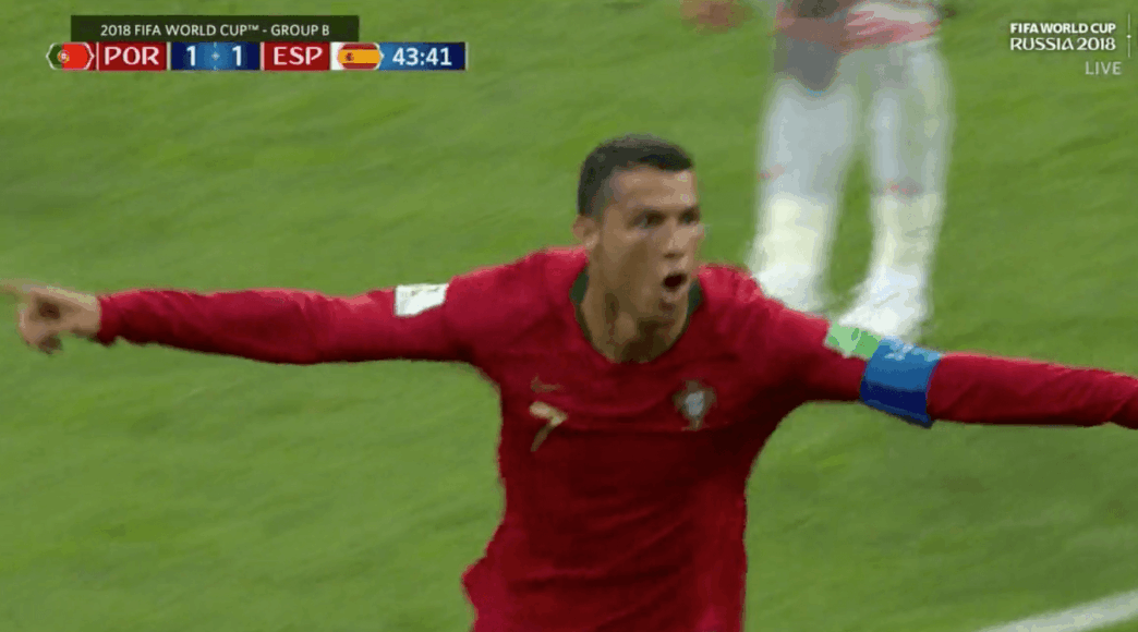 La terrible boulette de De Gea pour le doublé de Ronaldo