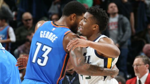 Donovan Mitchell Paul George