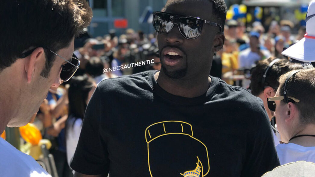 Draymond Green parade Warriors