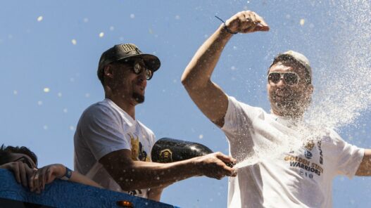 Golden State Warriors parade alcool